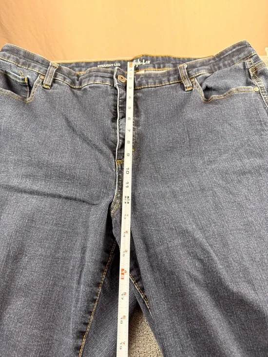 Style & Co. Straight Leg Blue Denim Jeans - Picture 5 of 8